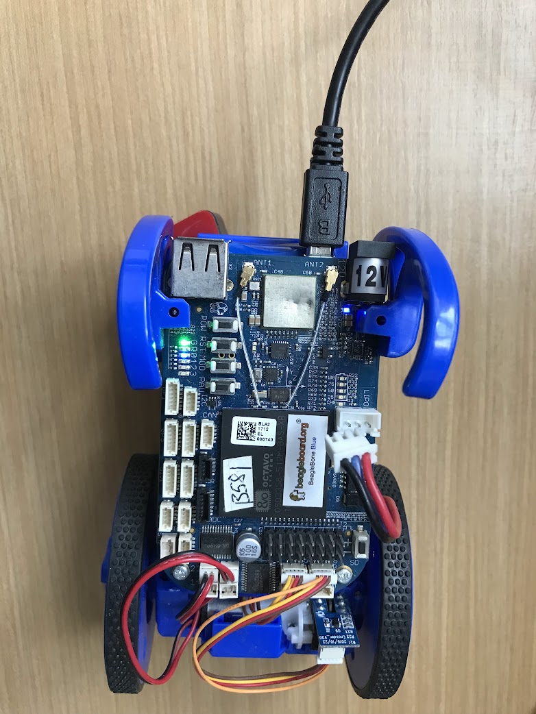 USB Connection to the Blue